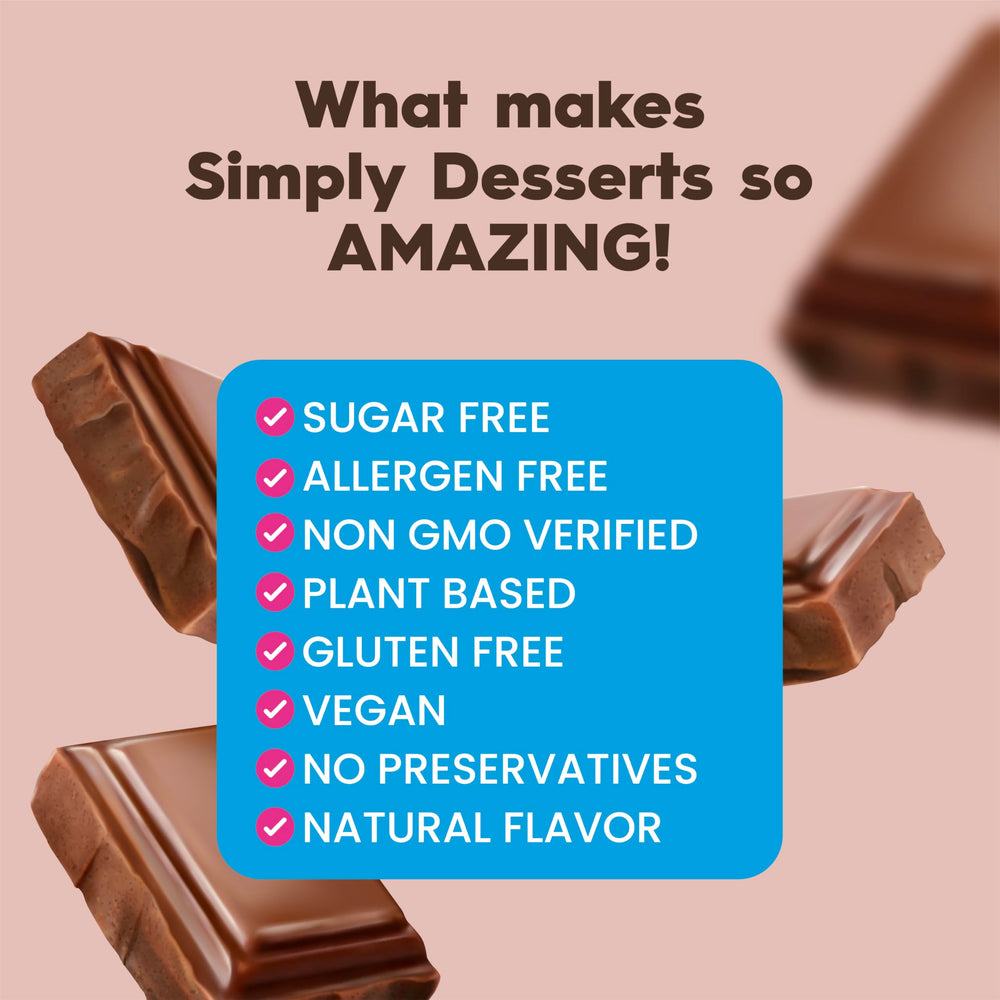 Simply Delish packet beside common objects to show 1.7 oz serving scale