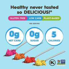 Simply Delish spoonful highlighting ready-to-eat convenience benefit