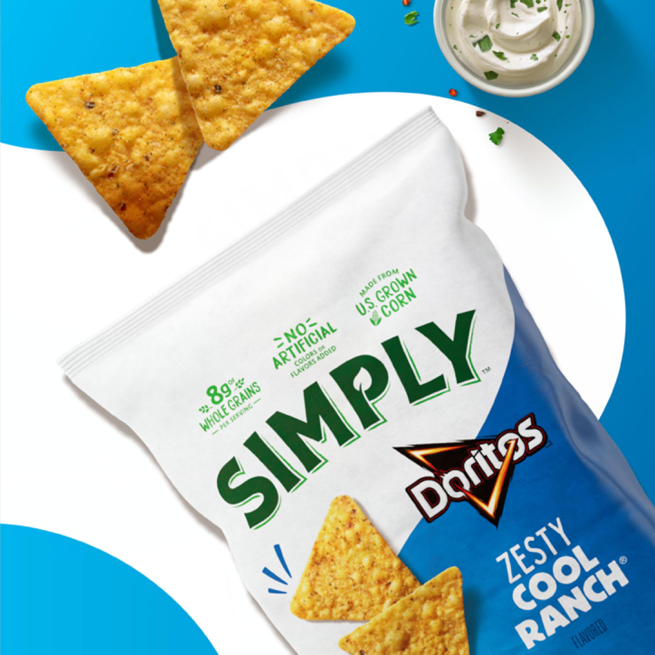 Simply nutrition label close-up showing simple ingredient focus