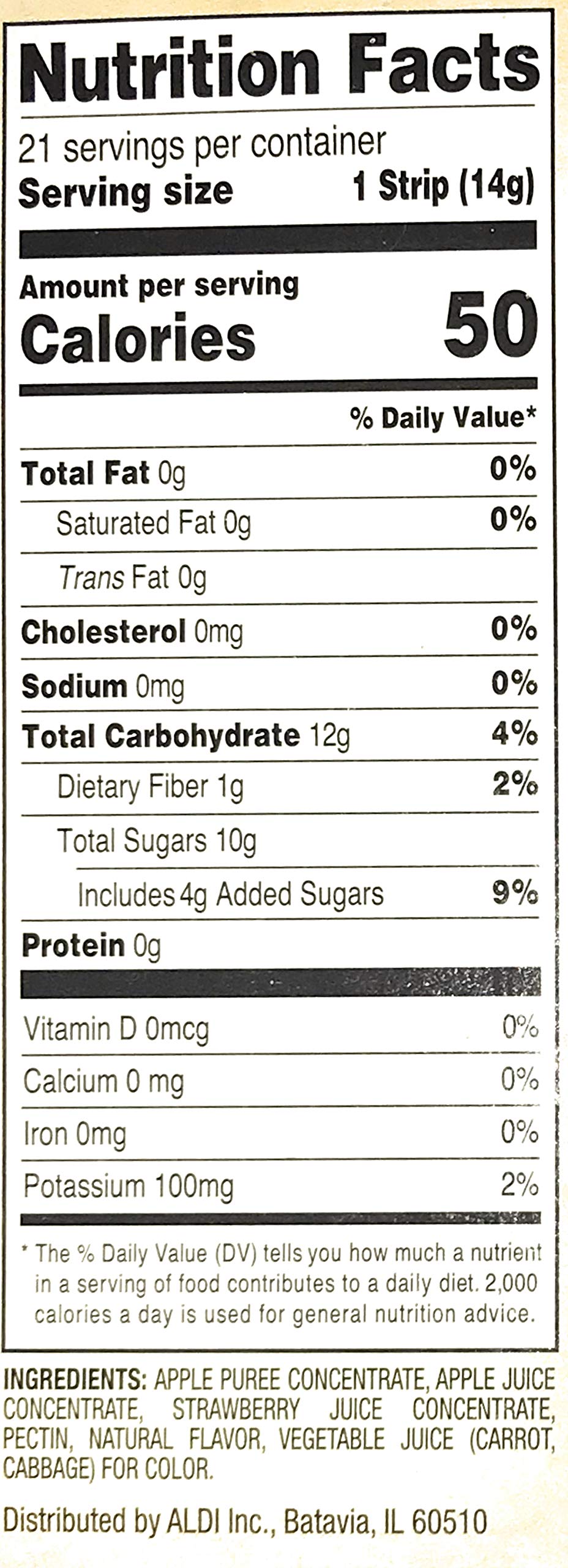 Simply Nature fruit strip tucked in a lunchbox showing portable snack convenience