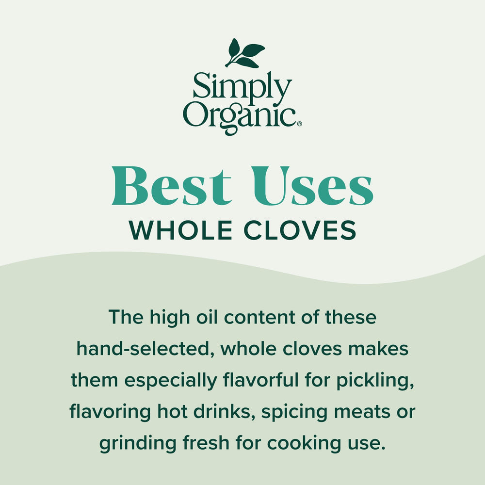Simply Organic cloves infusing in mulled wine demonstrating warm flavor enhancement
