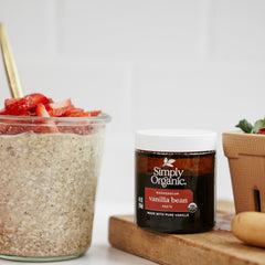 Simply Organic label detail showing organic certification and ingredient clarity