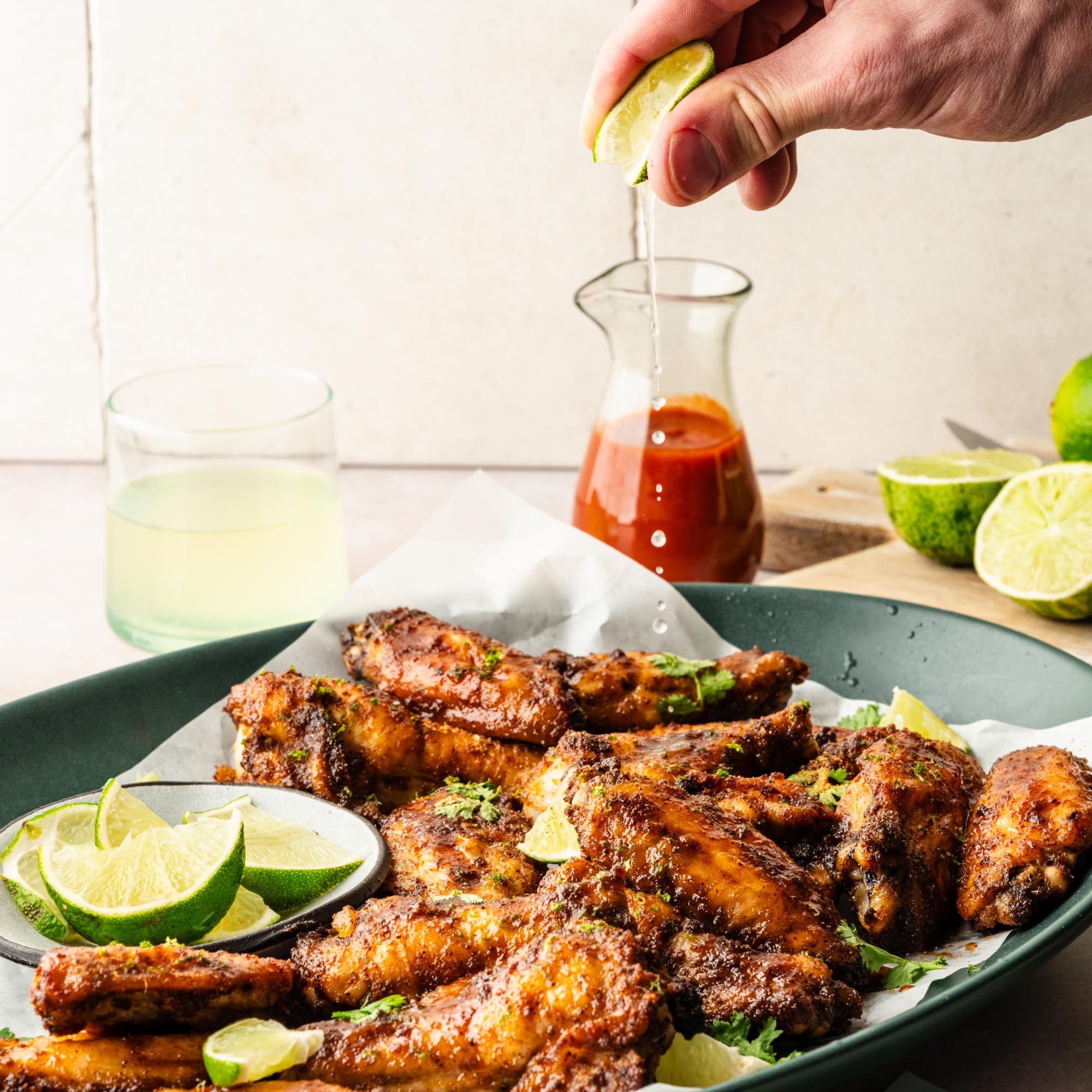 Simply Organic seasoning blended in a pot of chili, enhancing savory warmth