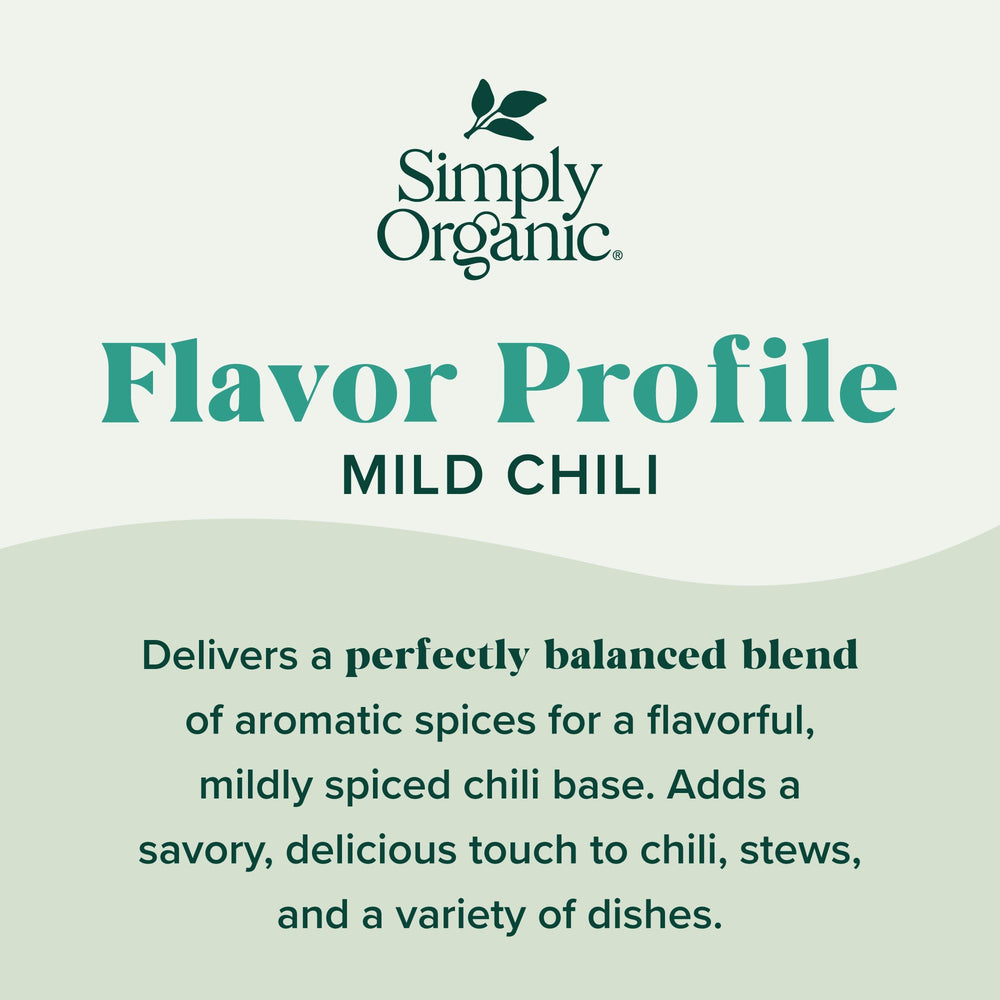 Simply Organic spoonful of seasoning showing spices and texture for flavor benefit