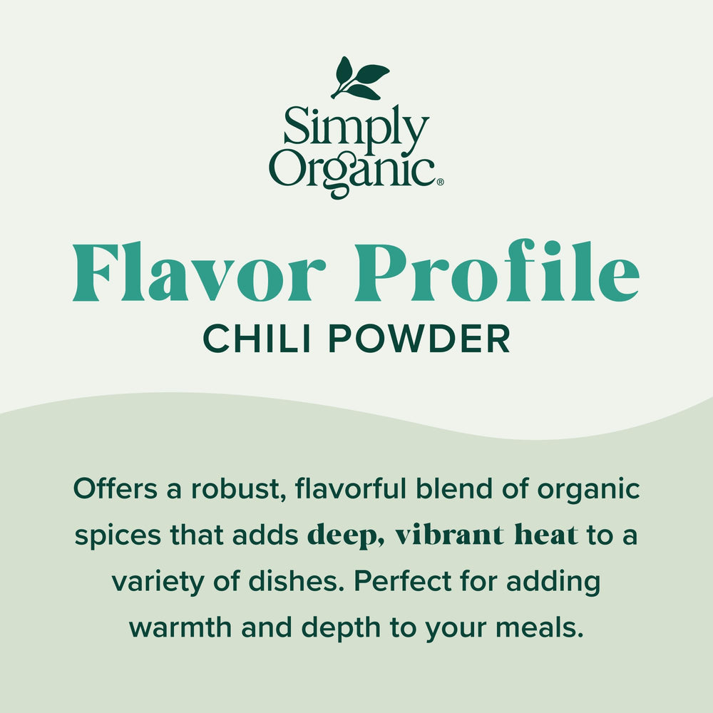 Simply Organic spices in bowl with spoon showing versatile use and fresh-smelling aroma