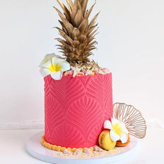 SIMPLY SUCRÉ seashell toppers on cupcakes, creates professional finish