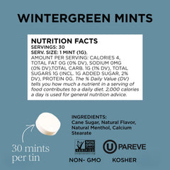 Simply brand label close-up showing clean ingredient transparency