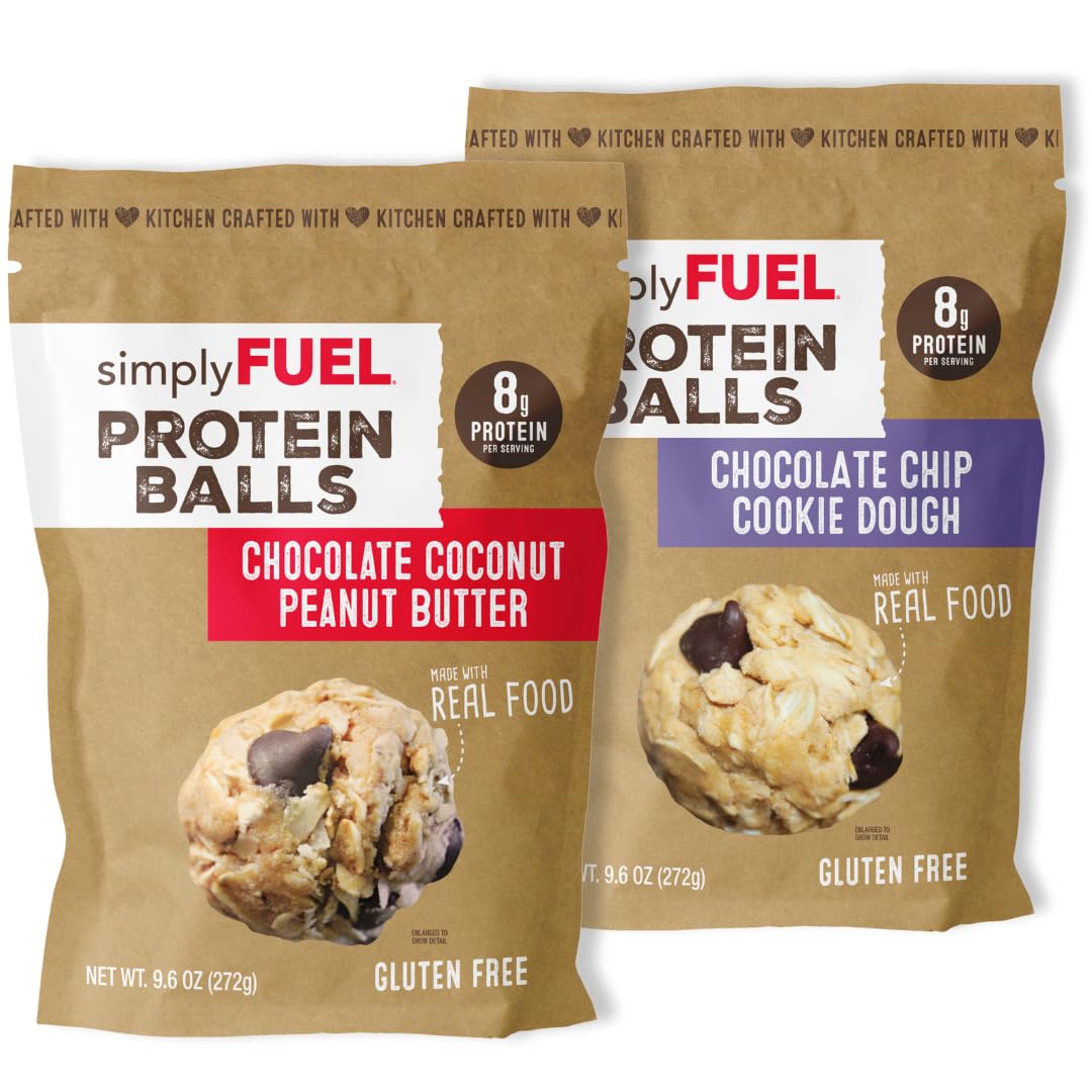 simplyFUEL front packaging showing variety pack and resealable pouch benefit