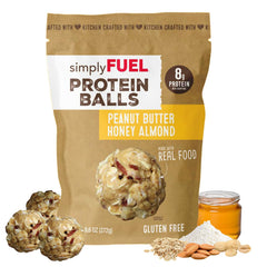 simplyFUEL front pouch showing label and resealable top benefits convenience