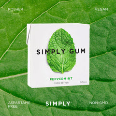 Simply Gum arranged flavors highlighting assortment and choice benefit