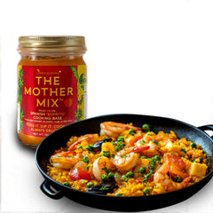 Simrancooks jar front view showing label and size, highlights authentic Spanish flavor