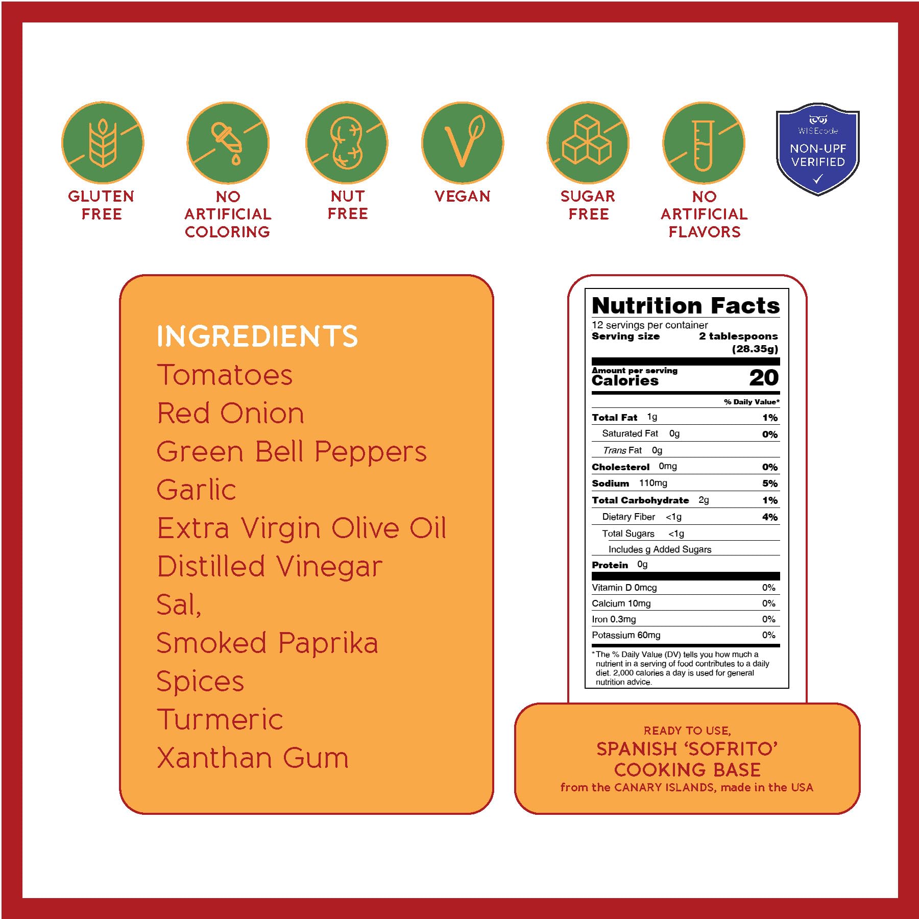 Simrancooks jar open with spoon of sofrito, shows convenient ready-to-use texture