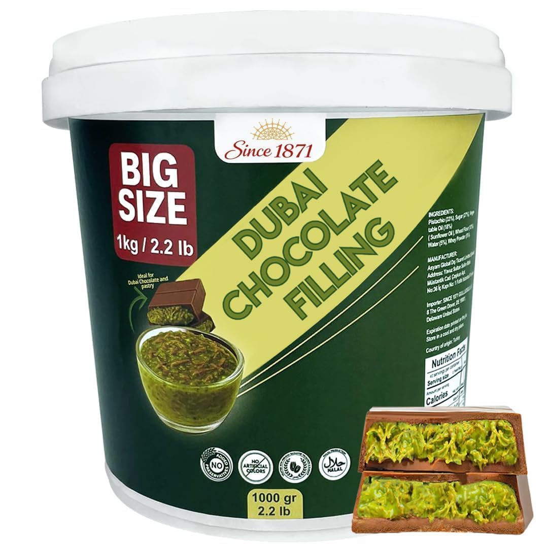 SINCE 1871 GÜLLÜOGLU front tub showing label and large 1 kg size benefit