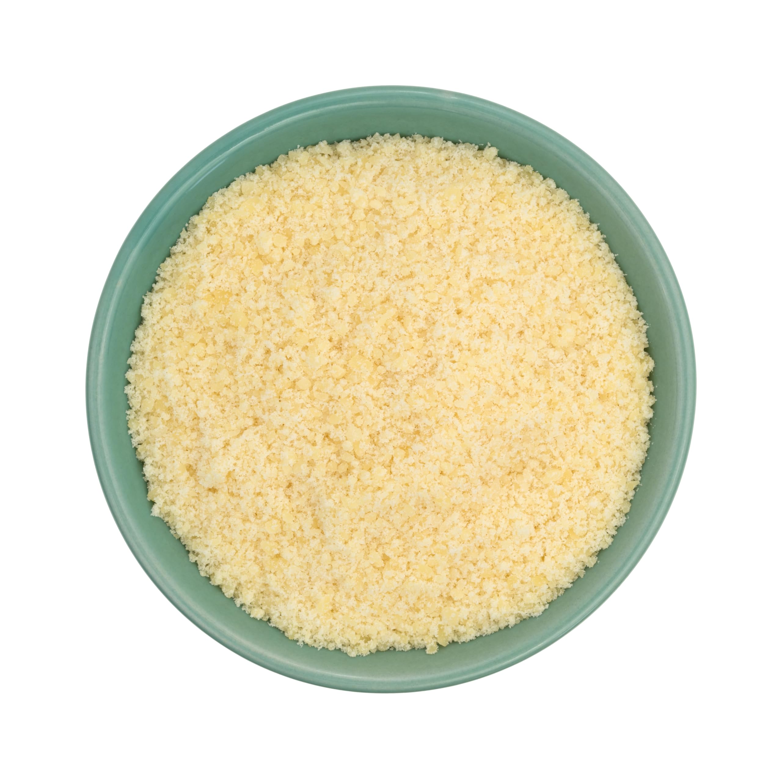 Single Serv Parmesan sprinkled on pizza enhancing flavor and presentation