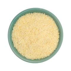 Single Serv Parmesan sprinkled on pizza enhancing flavor and presentation