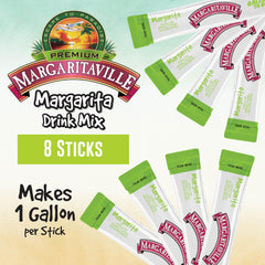 SINGLES TO GO! close-up of a single stick packet highlighting easy use