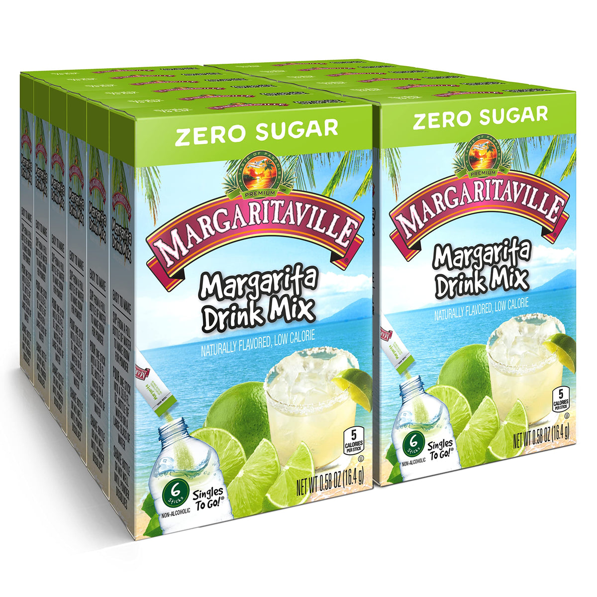 SINGLES TO GO! front packaging showing 12 boxes and branding for easy identification