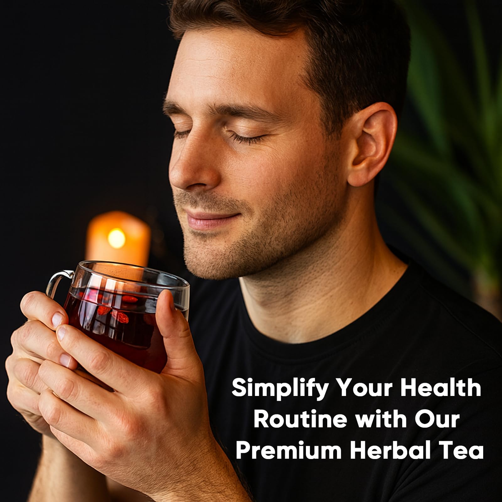 SIRDIKA teabag in use as hot water is poured for easy preparation