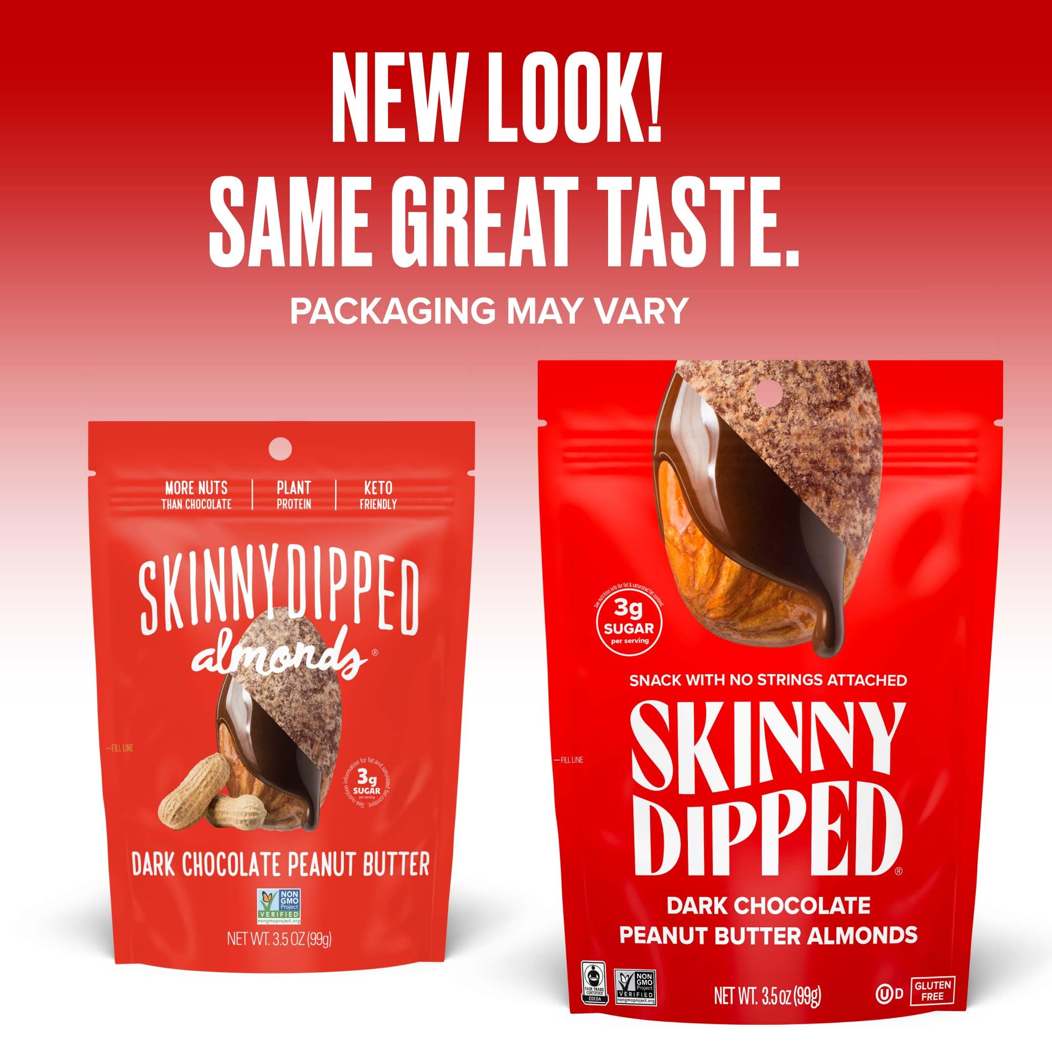 SKINNYDIPPED served on plate to show portion and sharing-friendly benefit