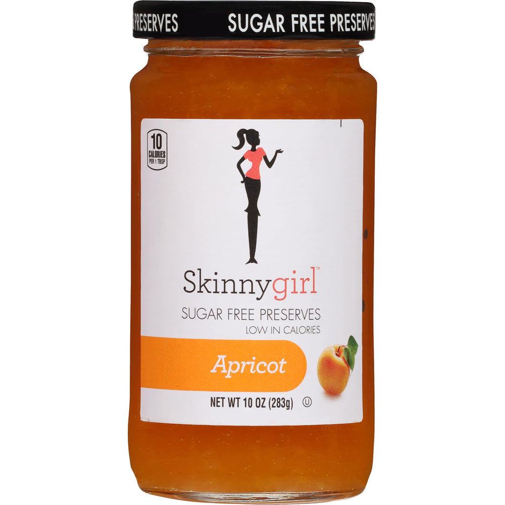 Skinnygirl front view of six‑jar pack showing product and serving info