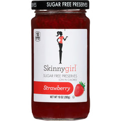 Skinnygirl front packaging showing jar label and serving suggestion benefit
