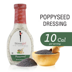 Skinnygirl close-up of poppy seeds and texture highlighting flavorful crunch