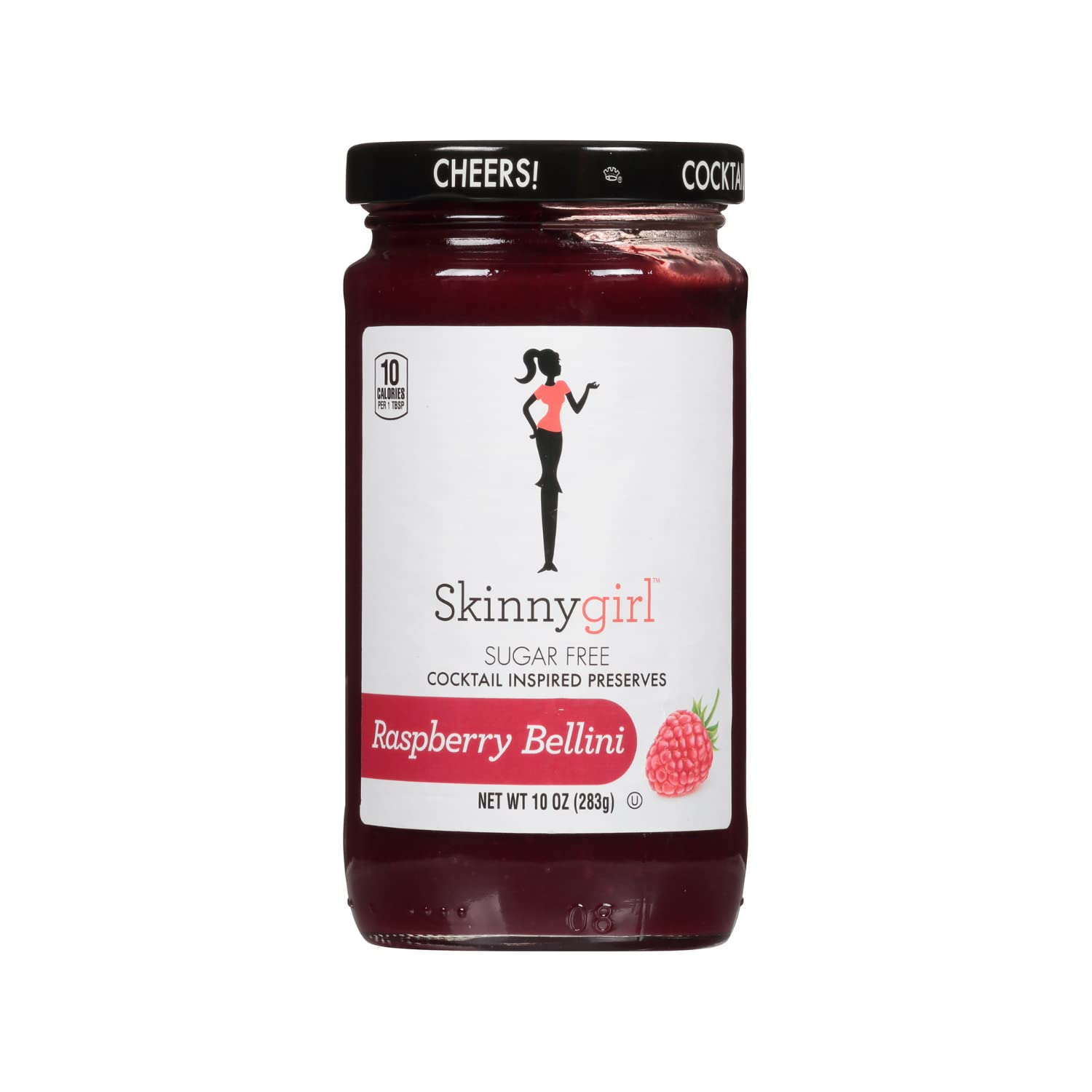Skinnygirl Raspberry Bellini spread on toast highlighting bright berry flavor benefit