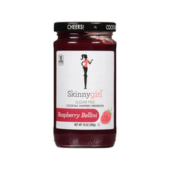 Skinnygirl Raspberry Bellini spread on toast highlighting bright berry flavor benefit