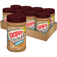 SKIPPY front packaging 15 oz jar showing label and brand benefit