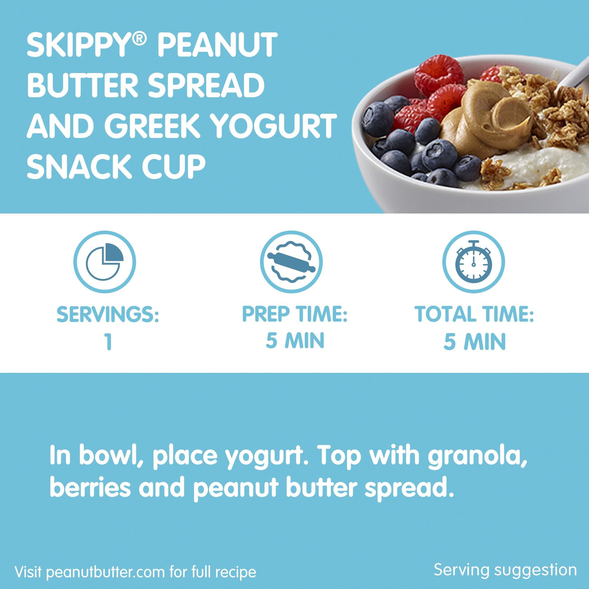 SKIPPY spread on toast in kitchen scene showing quick snack convenience benefit