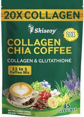 Skiseoy front packaging showing 45-serving pouch and product benefits