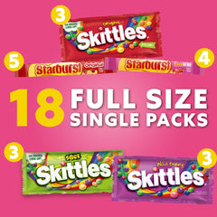 Skittles Wild Berry texture detail highlighting vibrant berry colors