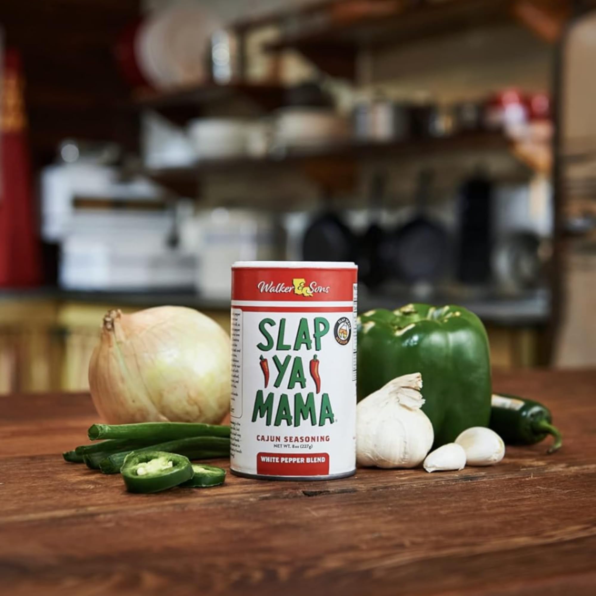 SLAP YA MAMA label detail view showing ingredient clarity and usage guidance