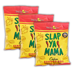 Slap Ya Mama front packaging showing 1 lb bag and clear branding for easy identification