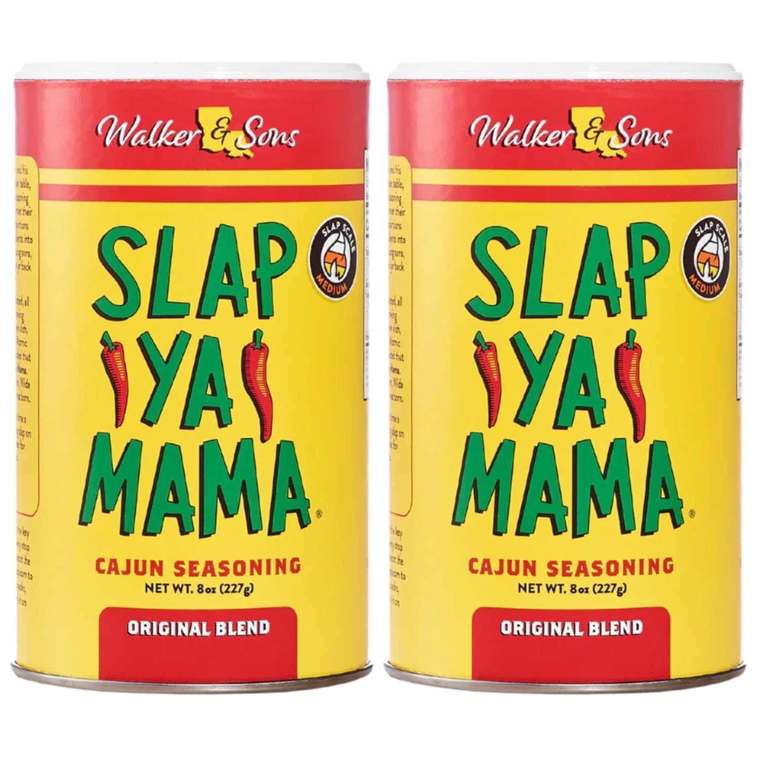 slap ya mama front packaging showing brand and easy identification