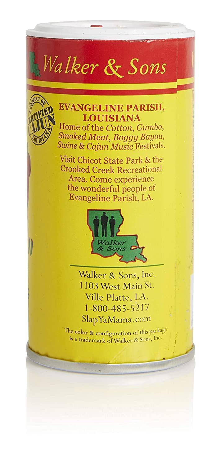 SLAP YA MAMA used at backyard BBQ adding bold Louisiana-style seasoning