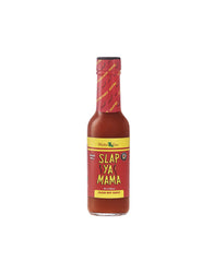 SLAP YA MAMA seasoning poured closeup displaying coarse blend and ready-to-use seasoning benefit