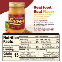 Slawsa spooned atop a hot dog showing flavor boost benefit