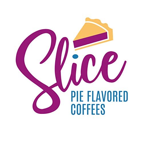 Label detail on Slice Coffee box showing compatibility and value benefit