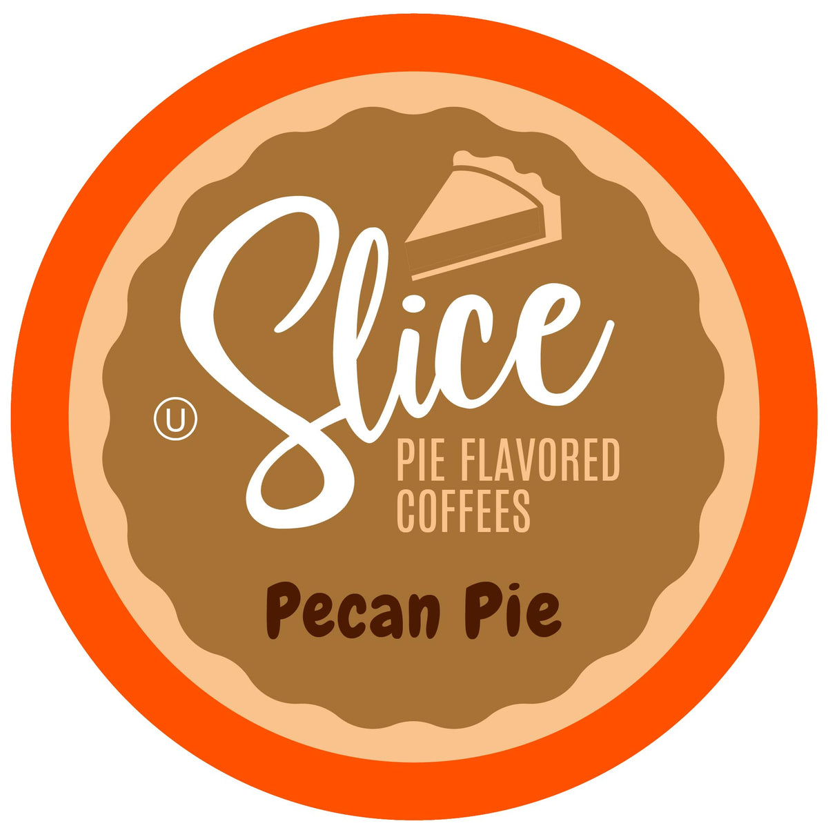 Slice Coffee front packaging showing 40-count pods and clear branding benefit convenience