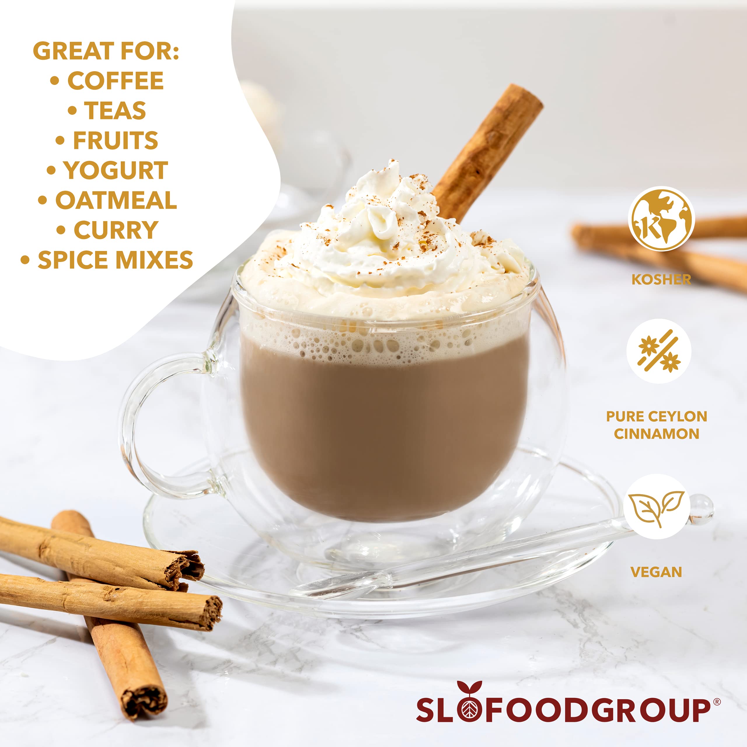 Slofoodgroup ground cinnamon powder ready for baking use