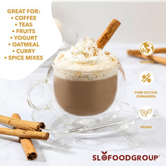 Slofoodgroup ground cinnamon powder ready for baking use