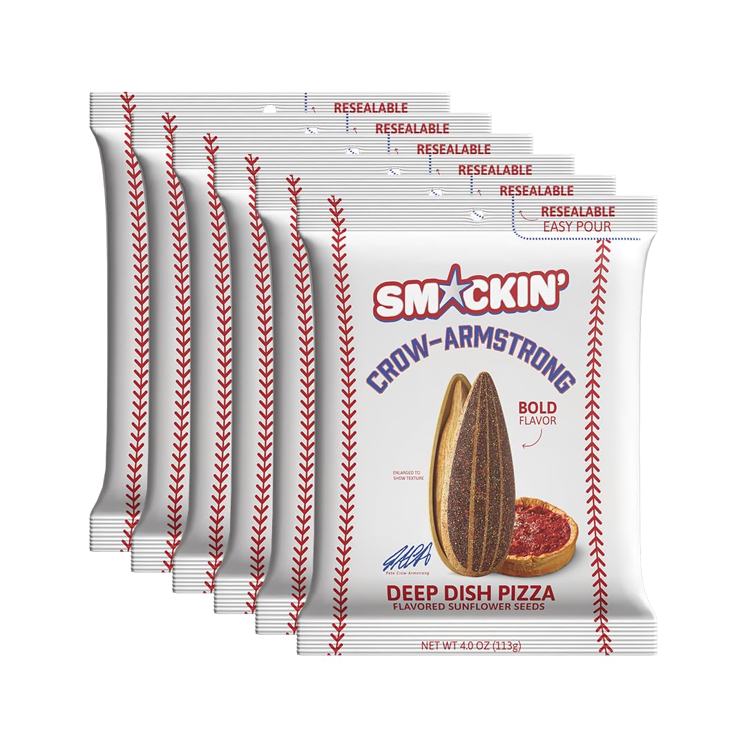 SMACKIN' front packaging showing limited edition Pete Crow-Armstrong design and benefit