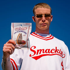 SMACKIN' resealable zipper detail demonstrating fresh-keeping convenience and portability