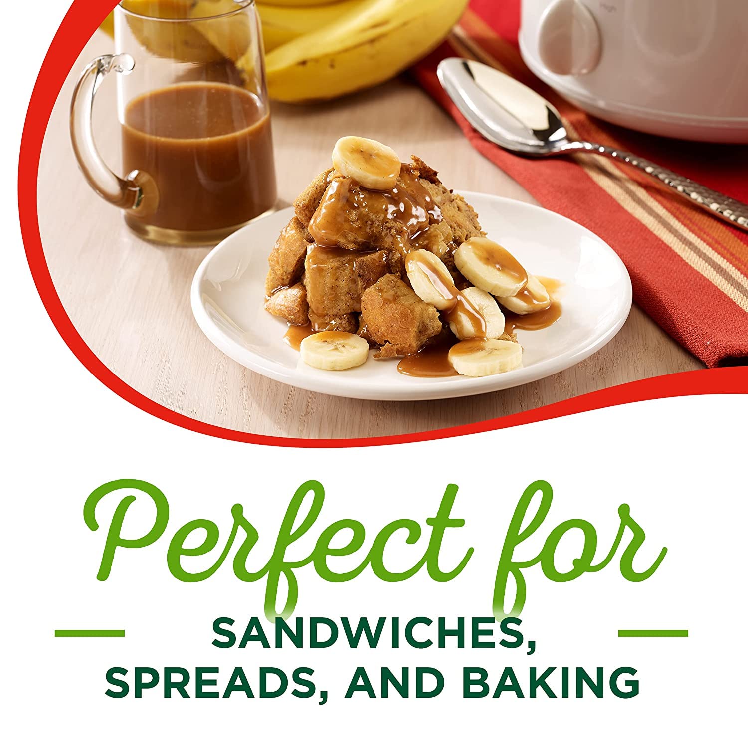 Smart Balance visible chopped nut pieces highlighting hearty texture