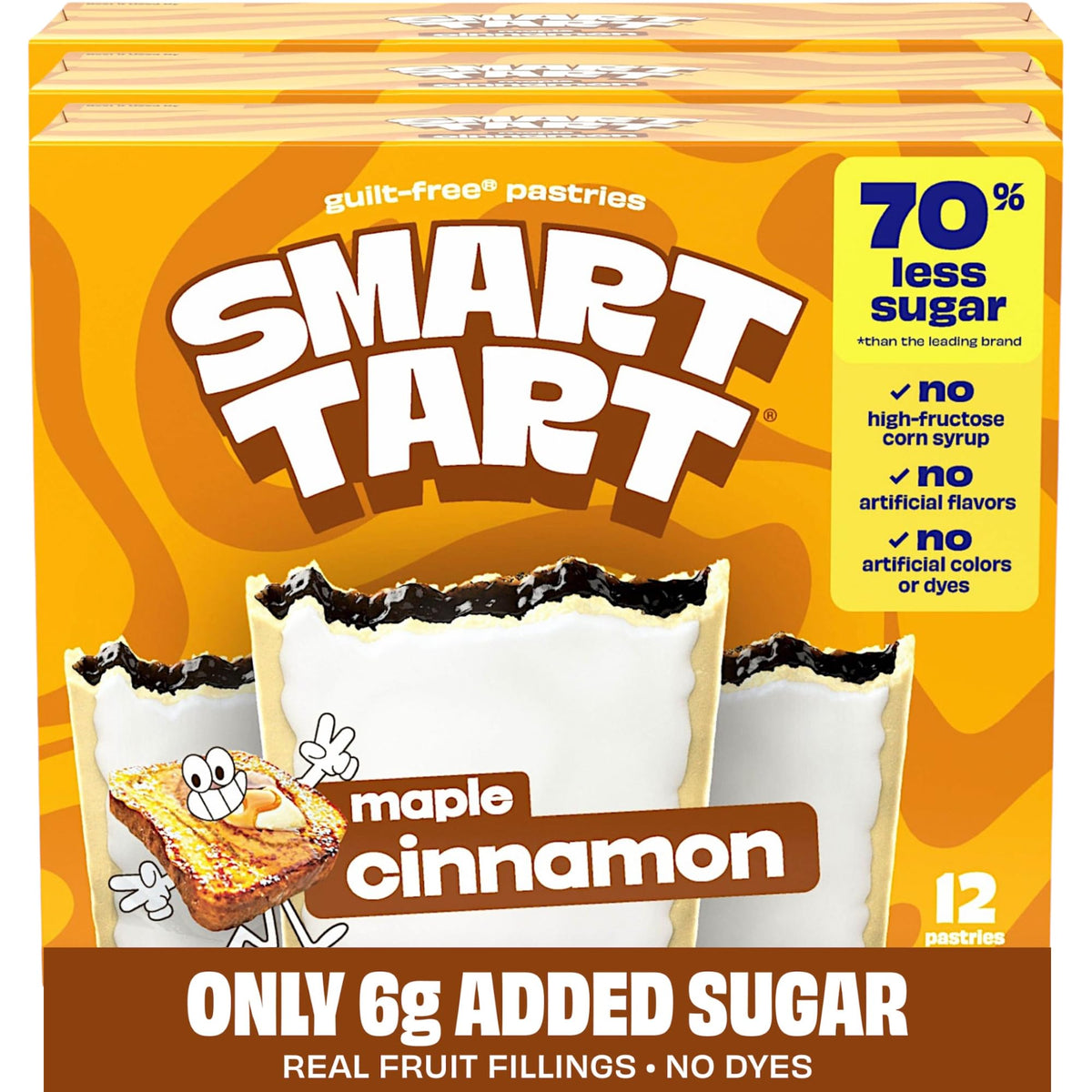 SMART TART front box showing 36‑count and low sugar benefits