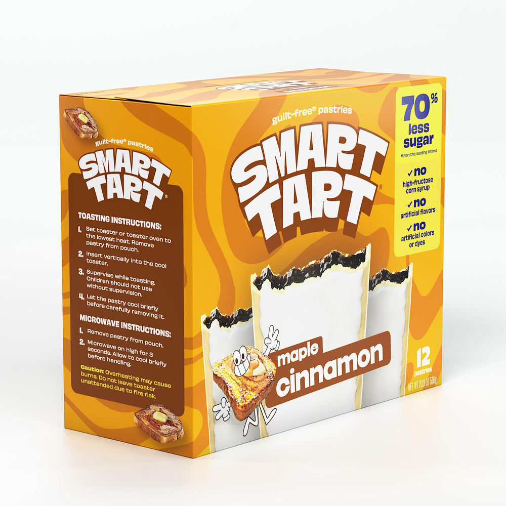 SMART TART pastries in a lunchbox conveying family-friendly convenience