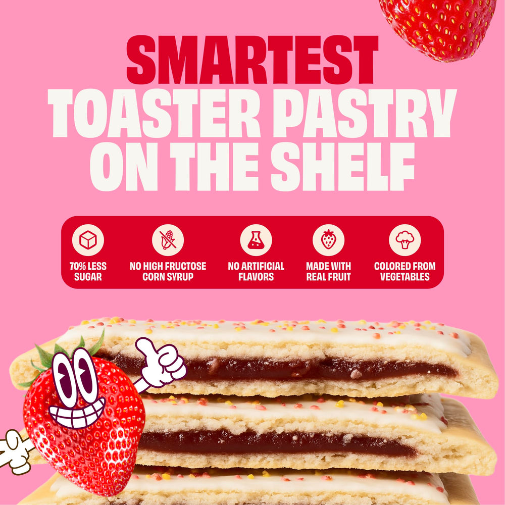 SMART TART pastry crust and frosting detail illustrating texture