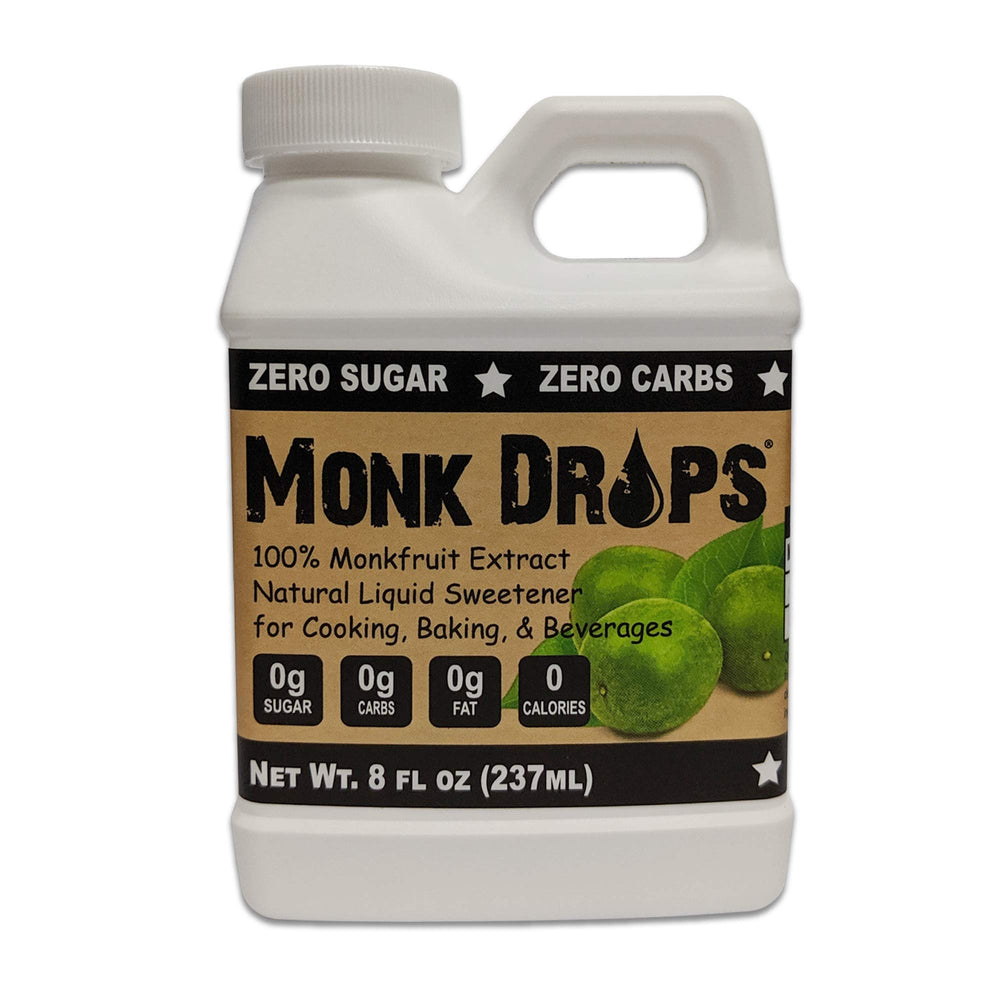 Smart138 Monk Drops front jug showing label and servings benefit