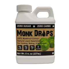 Smart138 Monk Drops front jug showing label and servings benefit